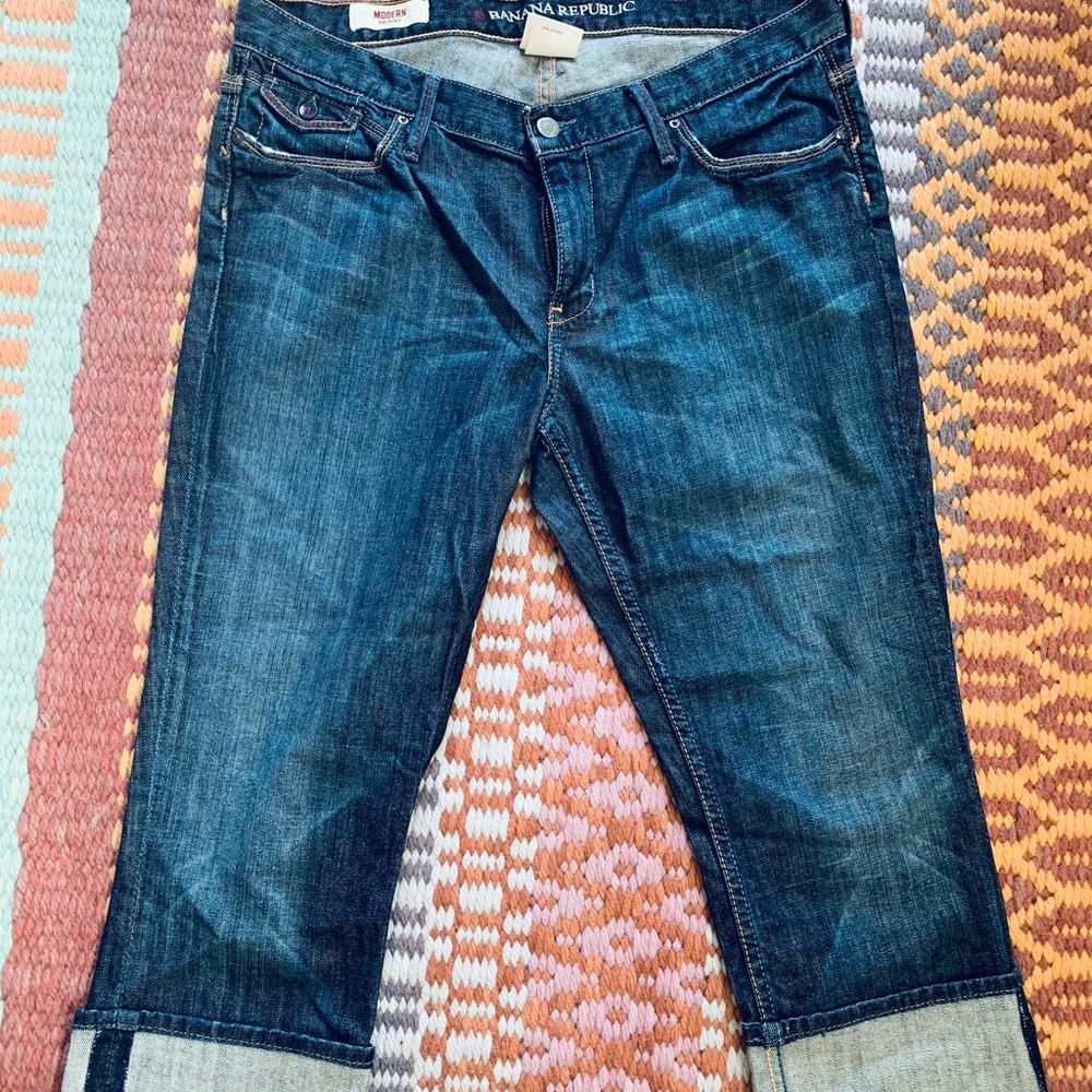 Banana Republic skinny Capri jeans